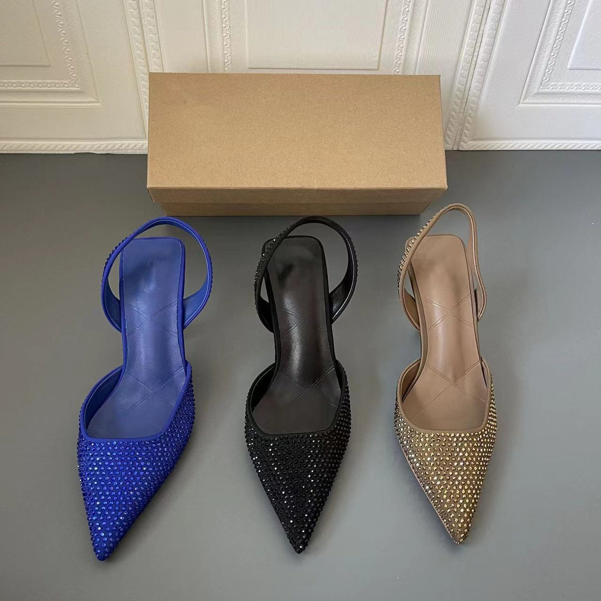 BelifiHigh HeelDiamond Sandals