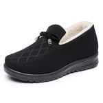 Belifi Winter Women's Casual Fleece-Lined Anti-slip Soft-Sole Cotton Shoes