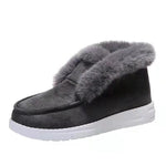 Belifi Winter Women's Casual Fleece-Lined Anti-slip Soft-Sole Cotton Shoes