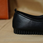 Belifi Autumn Women's Versatile Lace-up Small Leather Shoes