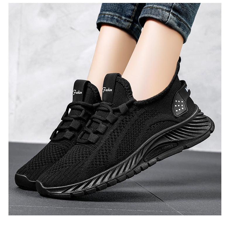 women's stylish casual trendy flyknit shoes