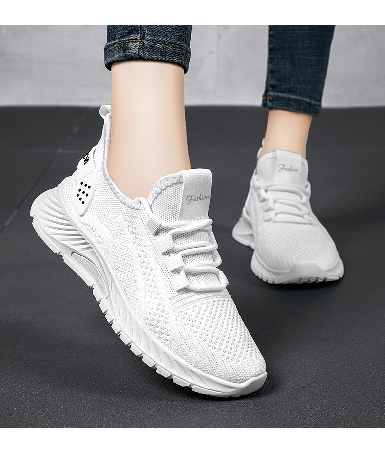 women's stylish casual trendy flyknit shoes