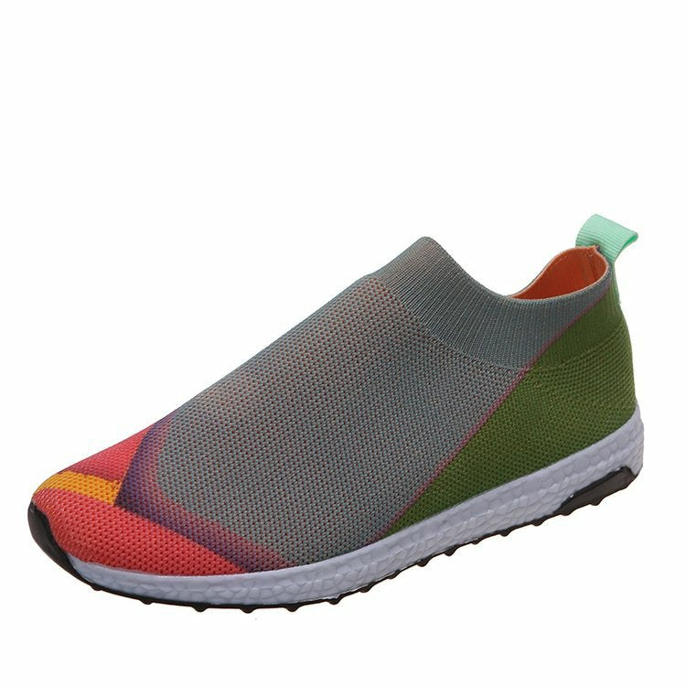 Belifi Women's Stylish Lightweight Flyknit Sports Casual Shoes