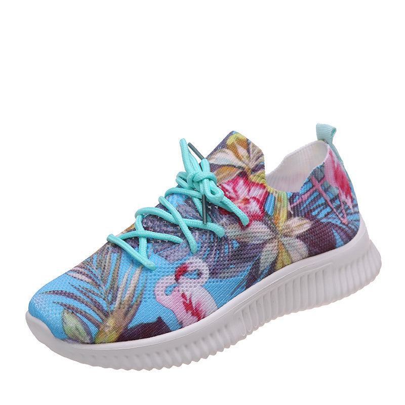 Belifi Women's Stylish Lightweight Flyknit Sports Casual Shoes