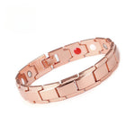 Magnetic Therapy Bracelets - Black, Silver, Gold