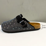 BelifiFlat Bottom Cross Water DiamondSandals