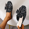 Belifi Fashion Flat Rhinestone Sandals