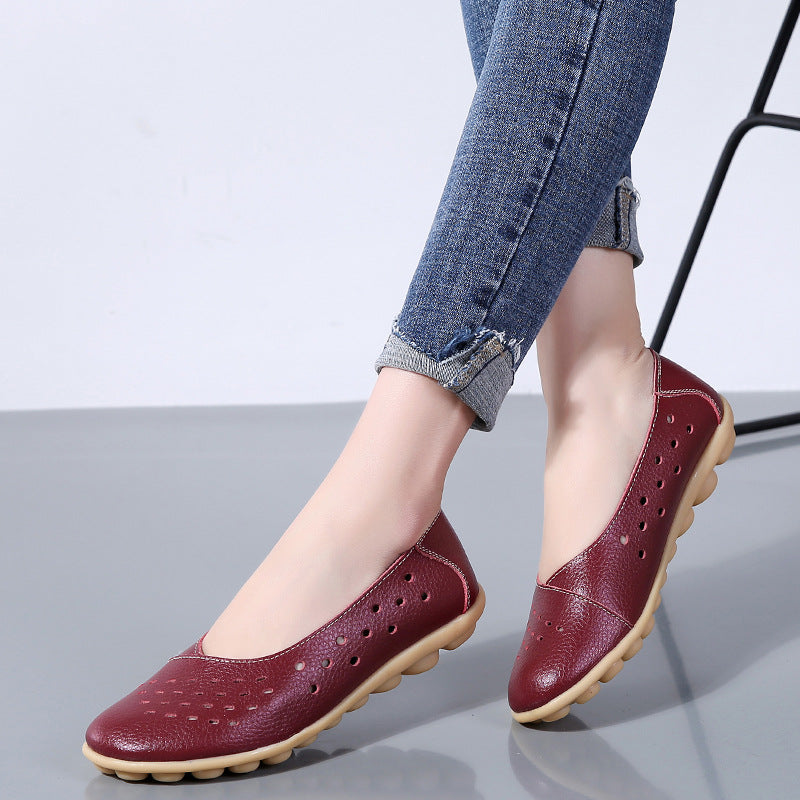 Belifi Pregnant Casual Flat Sole Single Women Shoes