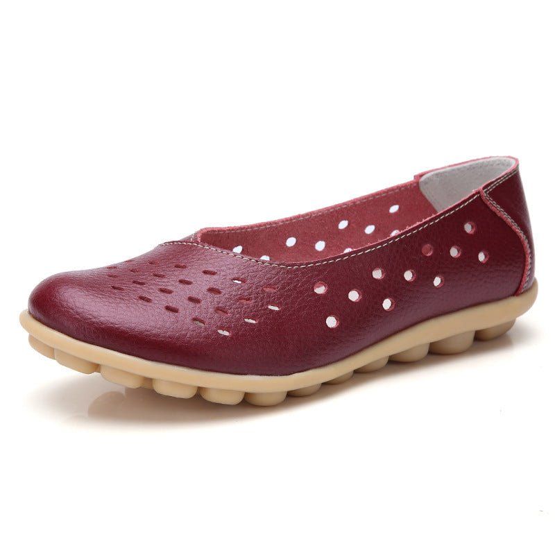 Belifi Pregnant Casual Flat Sole Single Women Shoes