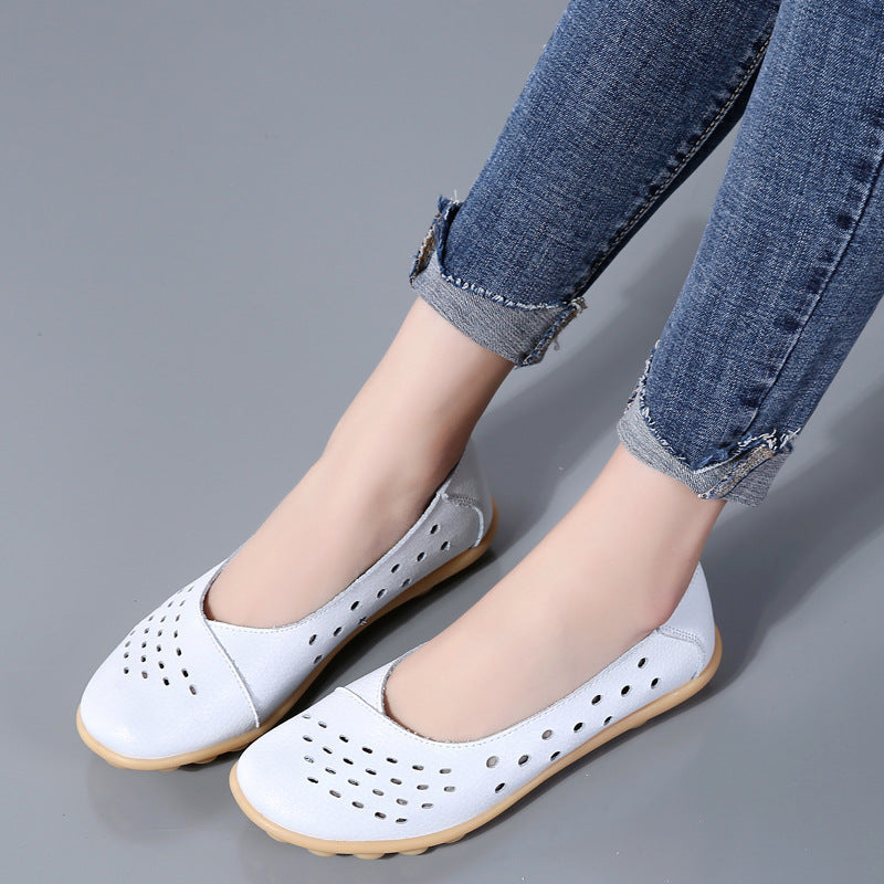 Belifi Pregnant Casual Flat Sole Single Women Shoes