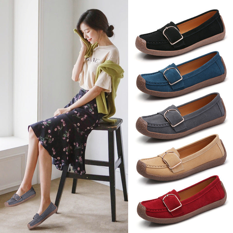 Belifi Fashion Flats Genuine Leather Loafers