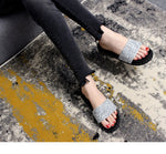 Belifi Soft Sole Non-Slip Sparkling Slippers