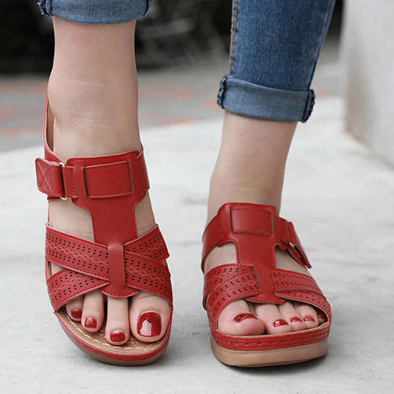 Belifi Premium Comfy Vintage Open Toe Sandal