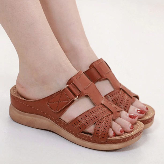 Belifi Premium Comfy Vintage Open Toe Sandal