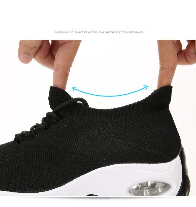 Belifi Lace Up Walking Running Shoes Platform Sneakers