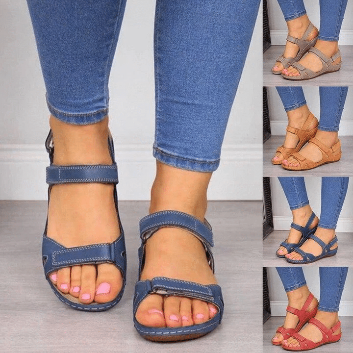 Belifi Premium Faux Leather Women Sandals