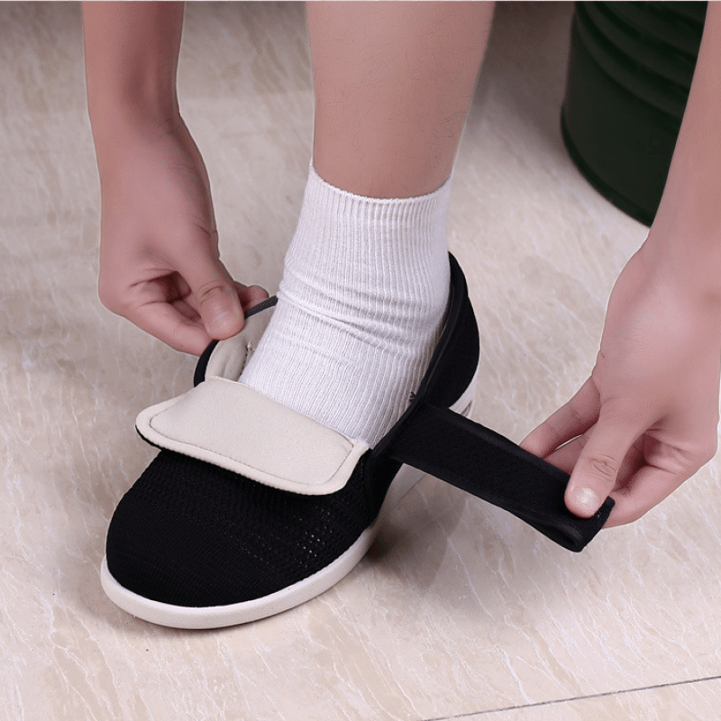 Belifi Plus Size Wide Diabetic Shoes For Swollen Feet Width Shoes-NW007