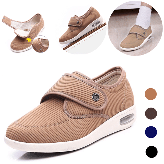 Belifi Plus Size Wide Diabetic Shoes For Swollen Feet Width Shoes-NW02