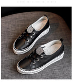 Belifi RhinestonesSoft-soled Versatile Shoes