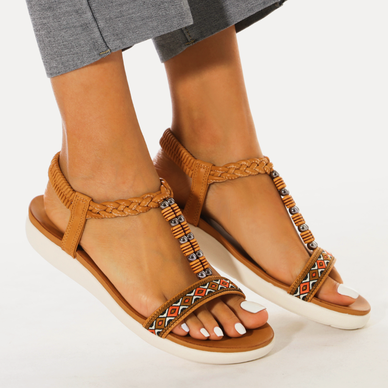 Belifi Soft Sole Casual Elastic Fashion Sandals
