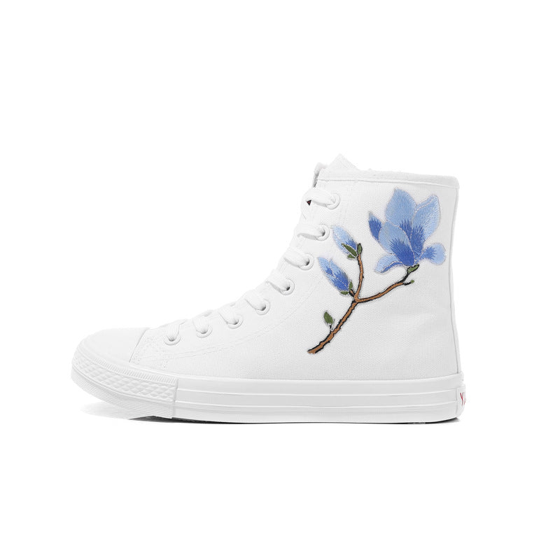 Belifi Fashion Wild High-Top Canvas Shoes