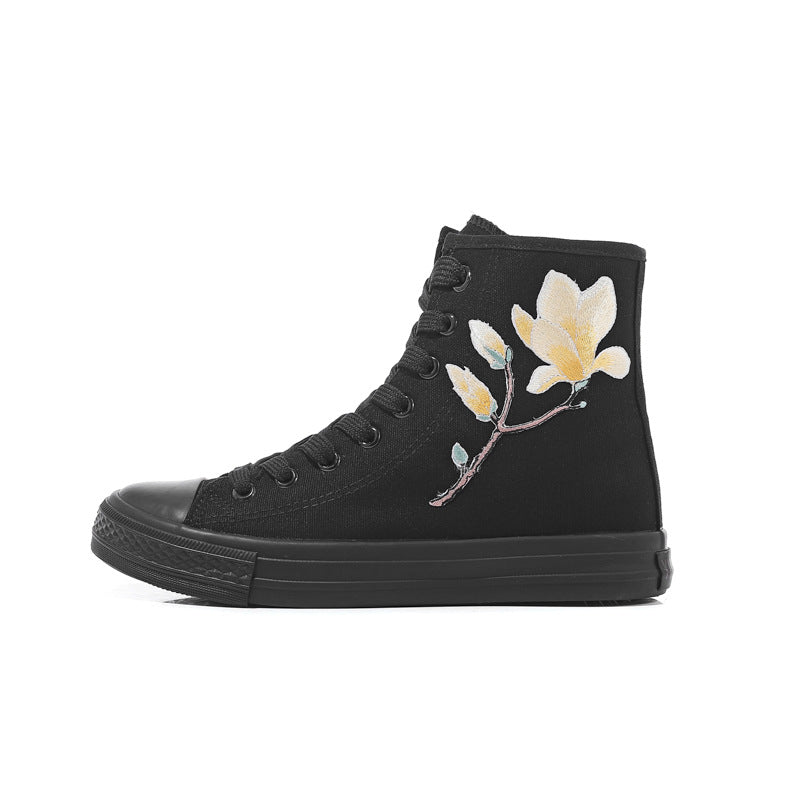 Belifi Fashion Wild High-Top Canvas Shoes