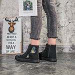 Belifi Casual Printed Butterfly High Top Shoes