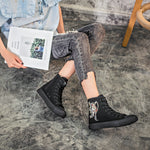 Belifi Casual Retro High Top Shoes