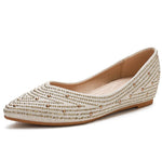 Belifi Versatile Diamond Slope Heel Comfortable Doudou Shoes