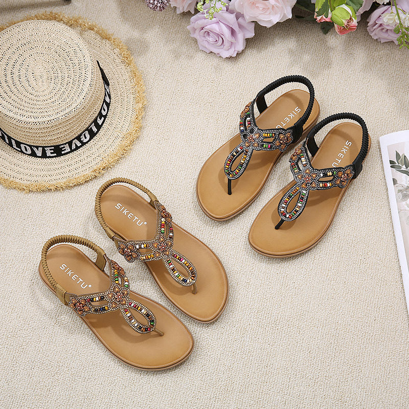 Belifi Bohemian Style Fashion Ladies Beach Sandals