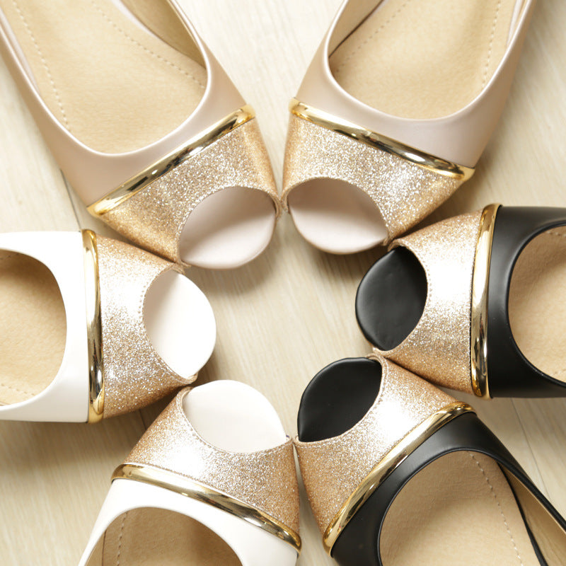 BelifiRhinestone Flat Bling Diamonds Dridal Shoes