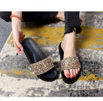 Belifi Soft Sole Non-Slip Sparkling Slippers