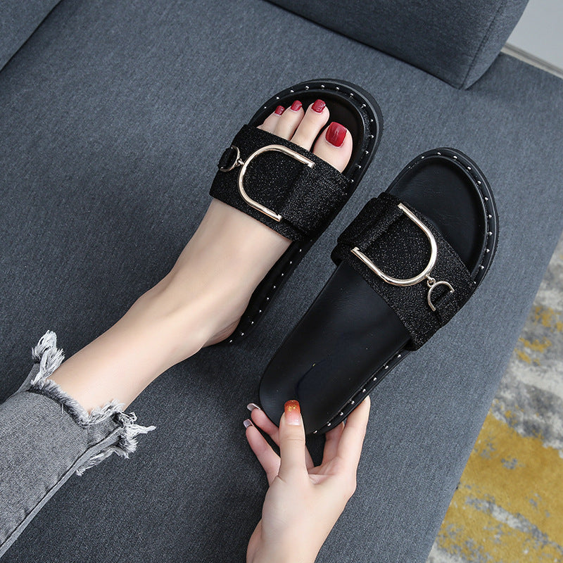 Belifi Stylish Comfortable Platform Slippers