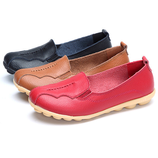 Belifi Women's Soft Sole Non-slip Lace-up Shoes
