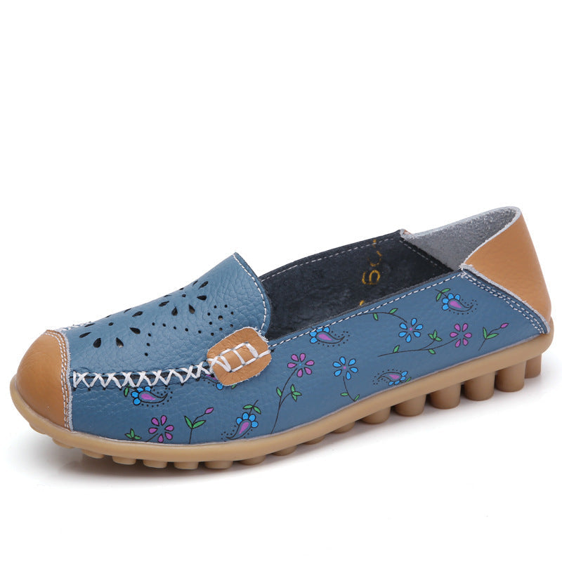 Belifi Flowers Hollowed Out Casual Shoes