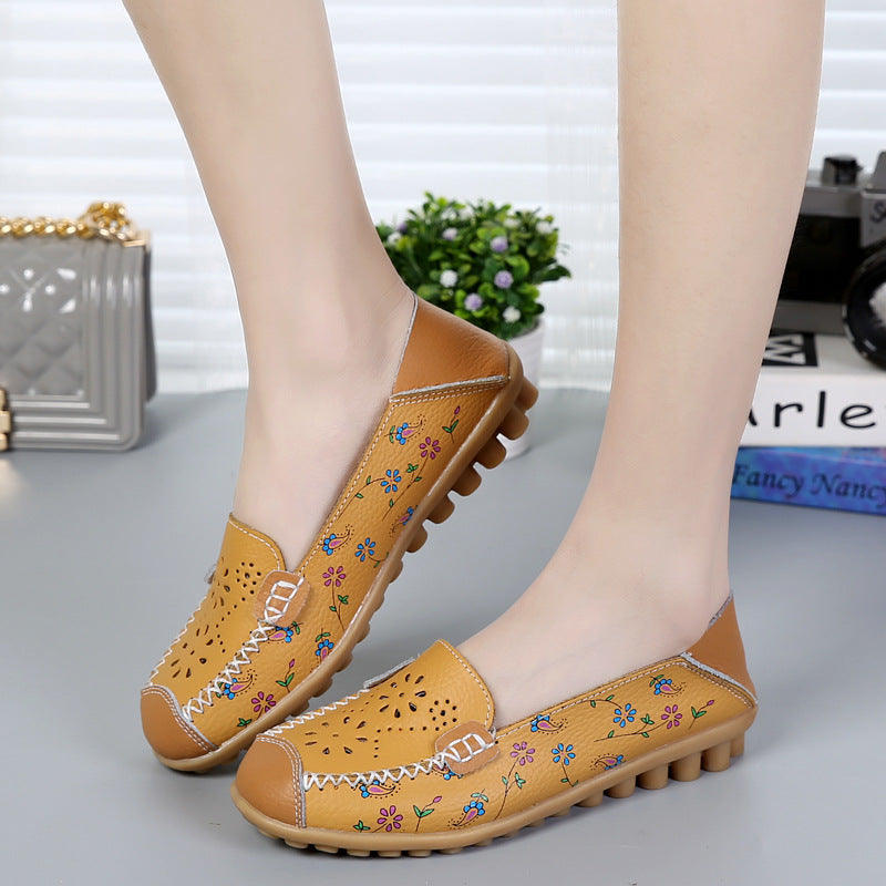 Belifi Casual Shoes Shallow Mouth Round Head Flat Bottom Women's Shoes