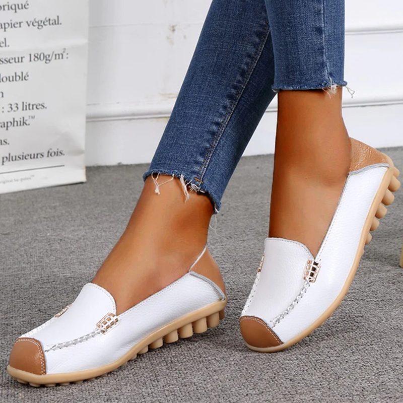 Belifi Lace-up Flat Bottom Leisure And Comfortable Shoes