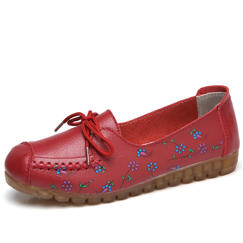 Belifi New Soft-faced Printed Women Shoes
