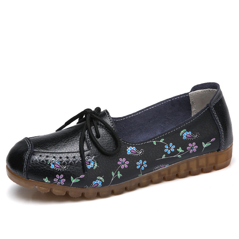 Belifi New Soft-faced Printed Women Shoes