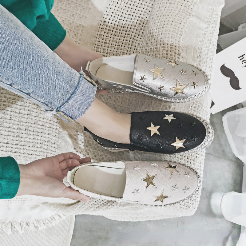 Belifi Fashion Thick Bottom Casual Flat Bottom Shoe