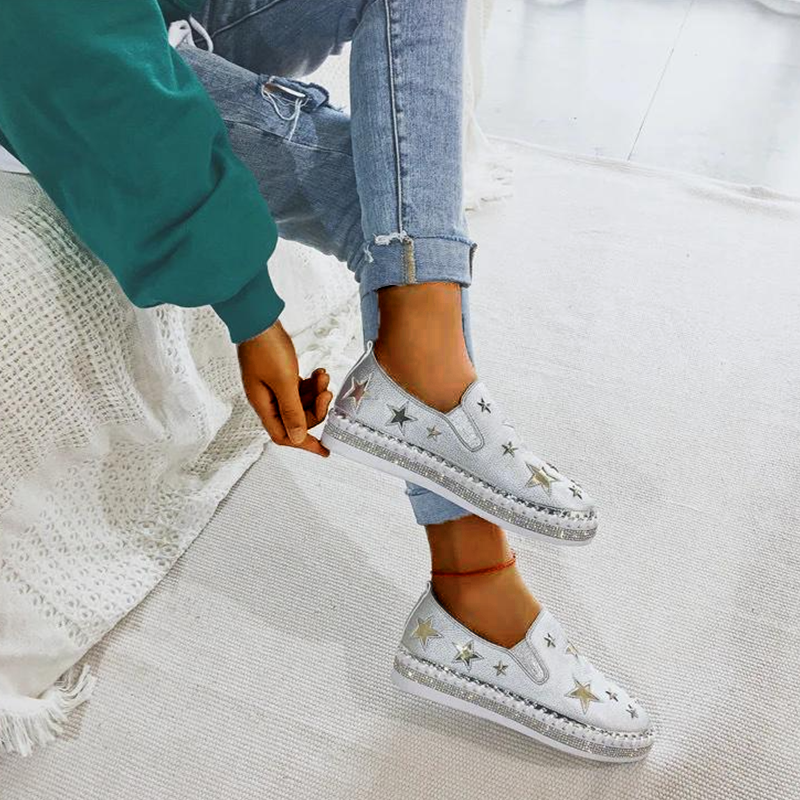 Belifi Fashion Thick Bottom Casual Flat Bottom Shoe
