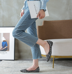 Belifi Rhinestone Flat Bling Diamonds Bridal Shoes