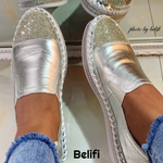 Woman Leather Moccasins