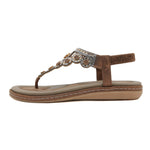 Belifi Flat Bottom Clamp Foot Comfortable Sandals