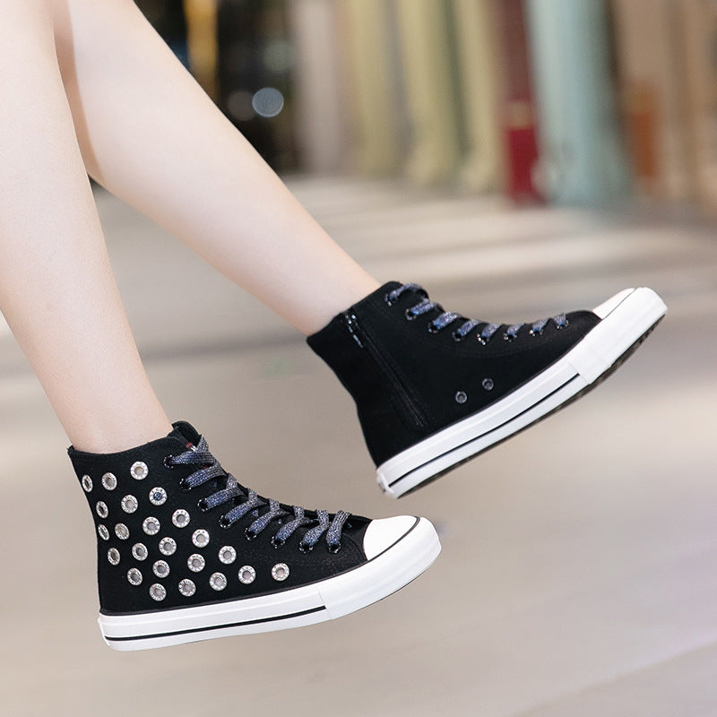Belifi Breathable Casual High Top Shoes