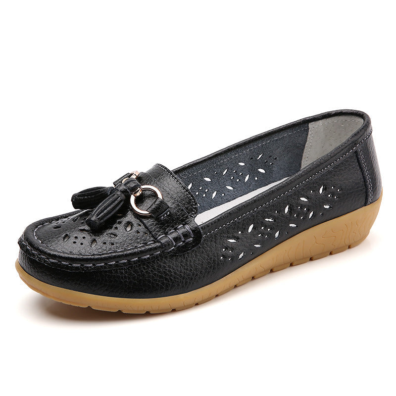 Belifi Summer Hollow Out New Leather Shoes