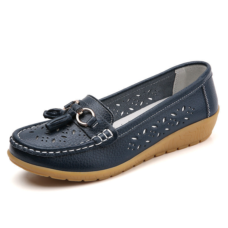 Belifi Summer Hollow Out New Leather Shoes