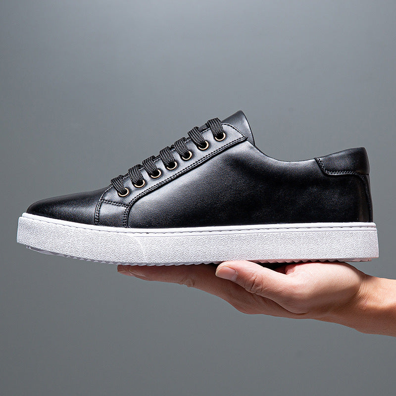 Belifi Men's trendy sneakers British style polished casual shoes