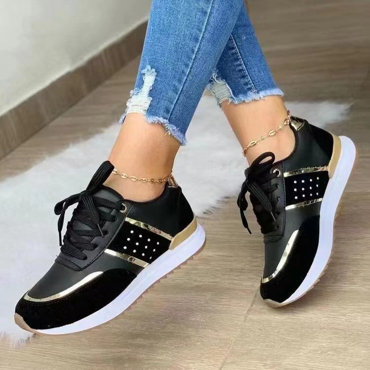 Belifi Shimmer Sequin Sports Sneakers