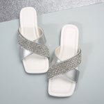 BelifiFlat Bottom Cross Water DiamondSlippers